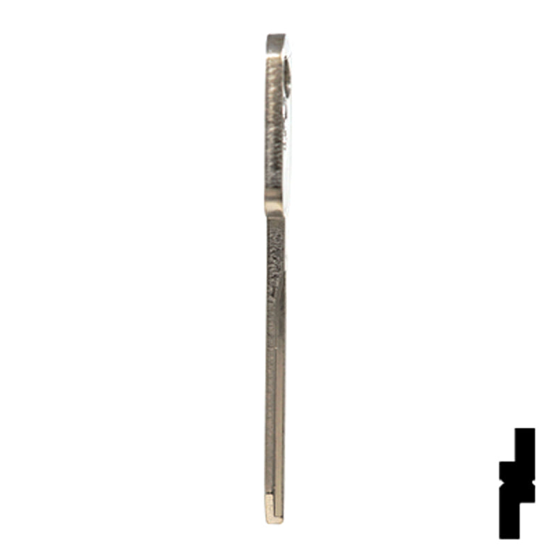 Uncut Key Blank | Ford | H75, 1196FD Automotive Key JMA USA