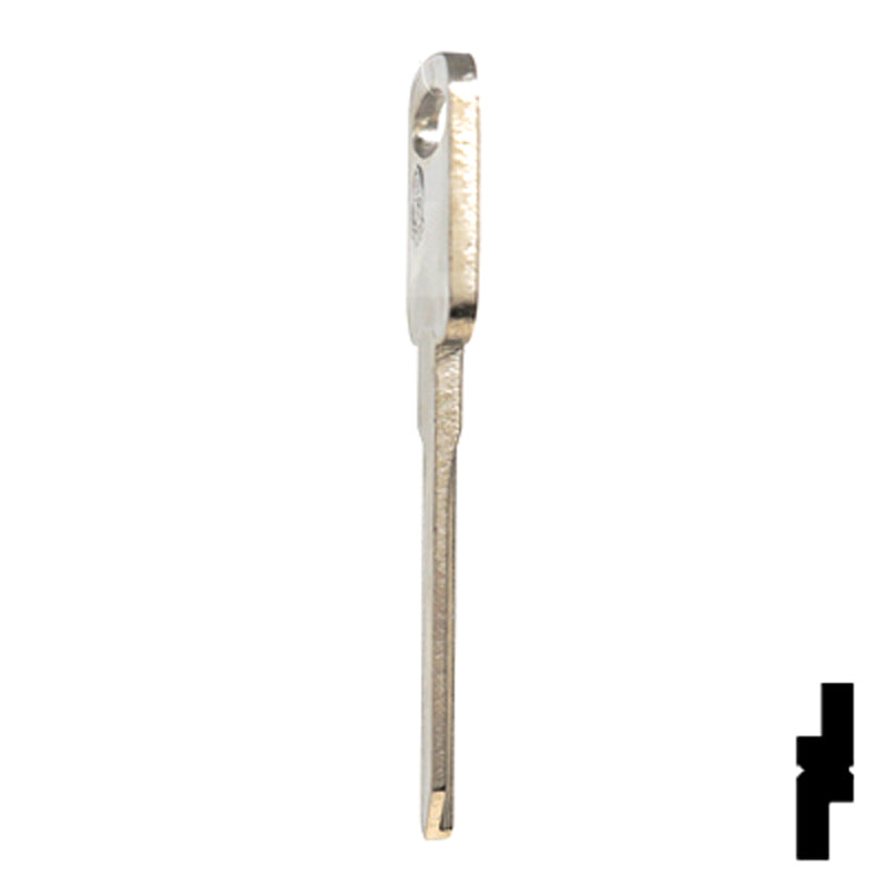 Uncut Key Blank | Ford | H75, 1196FD Automotive Key JMA USA