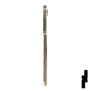 Uncut Key Blank | Ford | H75, 1196FD Automotive Key JMA USA