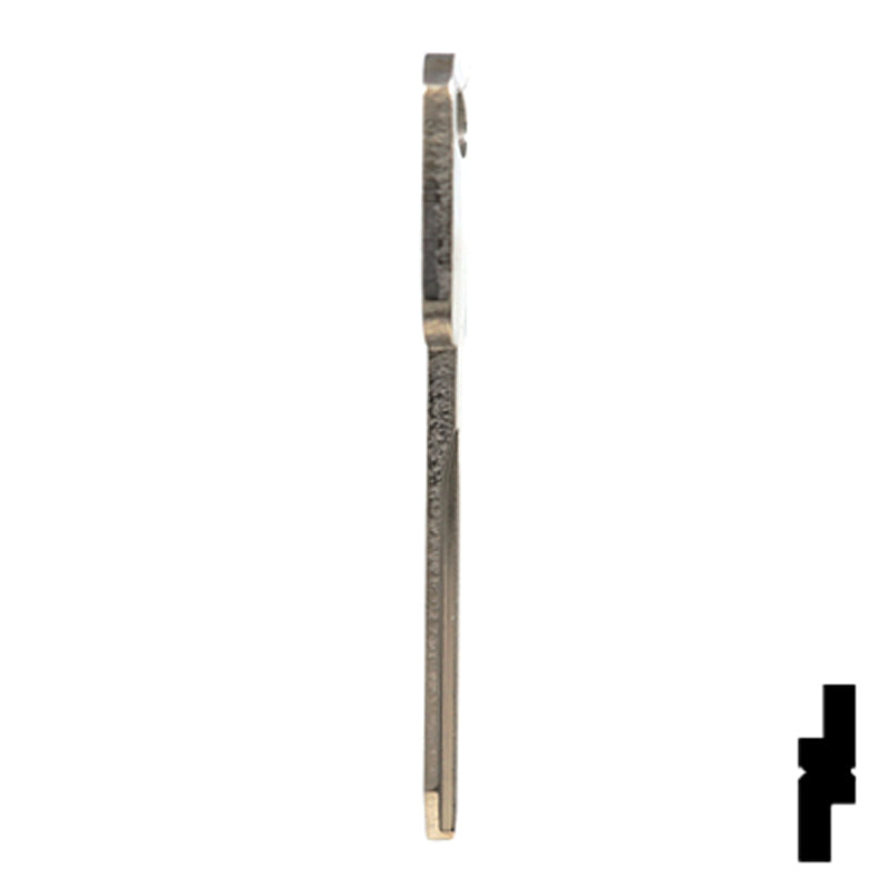 Uncut Key Blank | Ford | H75, 1196FD Automotive Key JMA USA