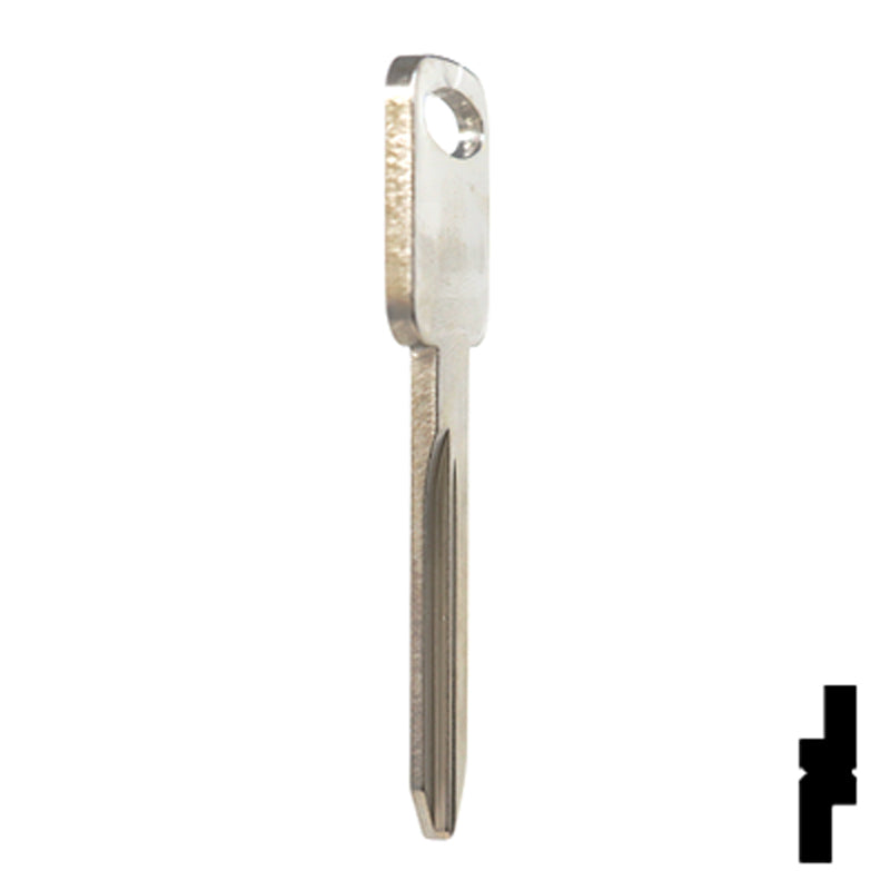 Uncut Key Blank | Ford | H75, 1196FD Automotive Key JMA USA