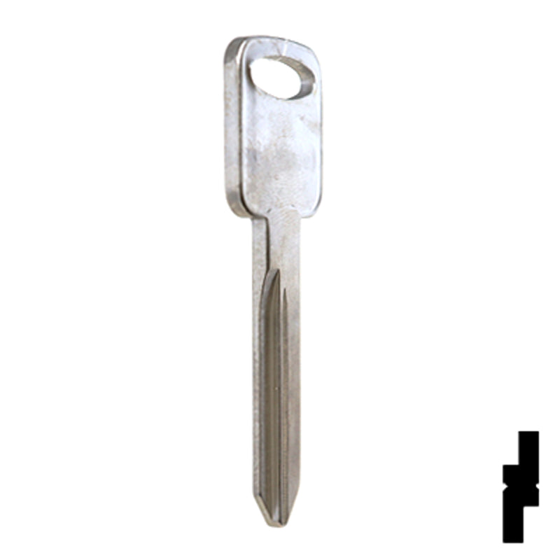 Uncut Key Blank | Ford | H75, 1196FD Automotive Key JMA USA