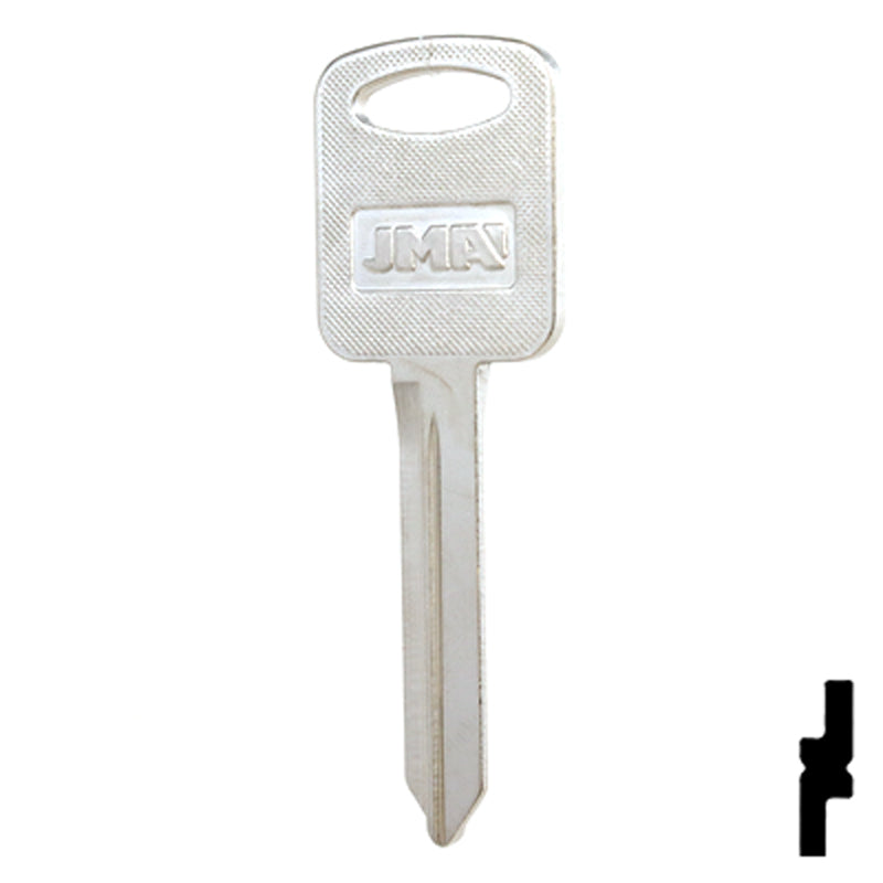 Uncut Key Blank | Ford | H86-NP, FO-27D, H86 Automotive Key JMA USA