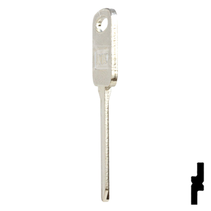 Uncut Key Blank | Ford | H86-NP, FO-27D, H86 Automotive Key JMA USA