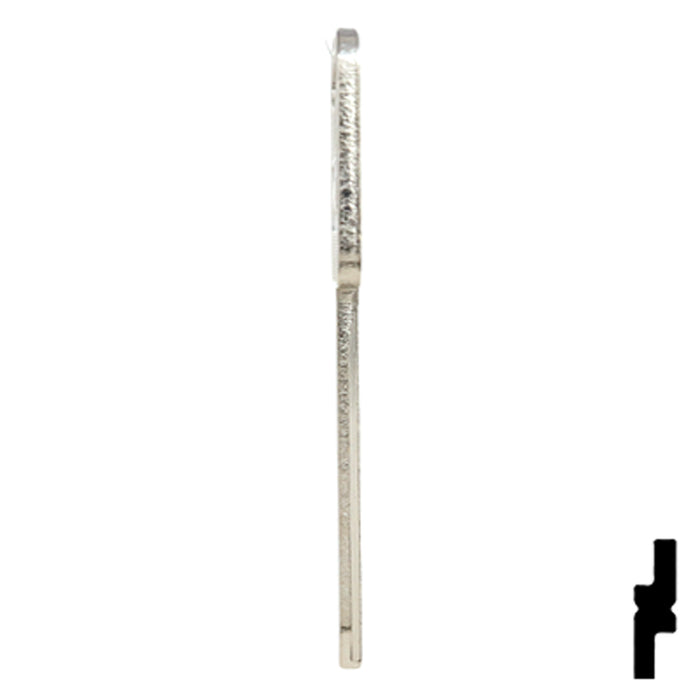 Uncut Key Blank | Ford | H86-NP, FO-27D, H86 Automotive Key JMA USA