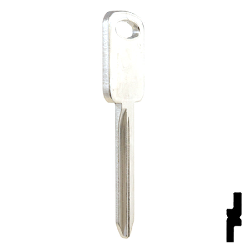 Uncut Key Blank | Ford | H86-NP, FO-27D, H86 Automotive Key JMA USA