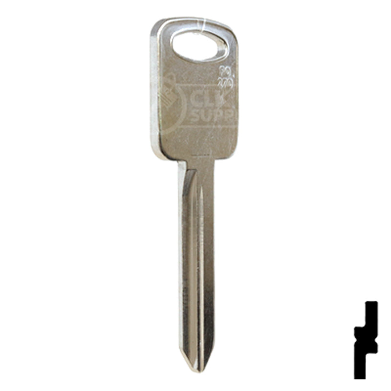 Uncut Key Blank | Ford | H86-NP, FO-27D, H86 Automotive Key JMA USA