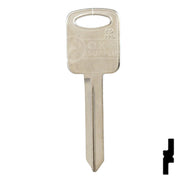 Uncut Key Blank | Ford | H86-NP, FO-27D, H86 Automotive Key JMA USA