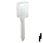 Uncut Key Blank | Ford | H86-NP, FO-27D, H86 Automotive Key JMA USA
