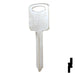 Uncut Key Blank | Ford | H86-NP, FO-27D, H86 Automotive Key JMA USA