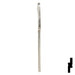 Uncut Key Blank | Ford | H86-NP, FO-27D, H86 Automotive Key JMA USA