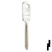 Uncut Key Blank | Ford | H86-NP, FO-27D, H86 Automotive Key JMA USA