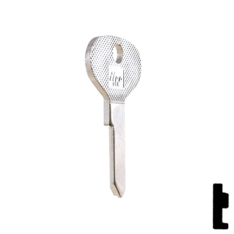 Uncut Key Blank | Ford International | HR62DG Automotive Key Ilco