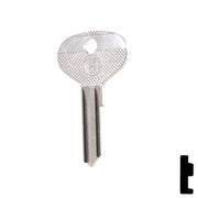 Uncut Key Blank | Ford International | HR62DG Automotive Key Ilco