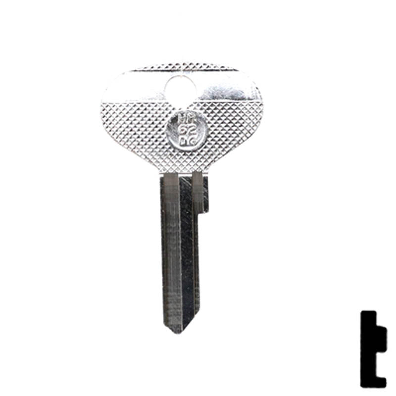 Uncut Key Blank | Ford International | HR62DG Automotive Key Ilco