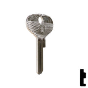 Uncut Key Blank | Ford International | HR62DG Automotive Key Ilco