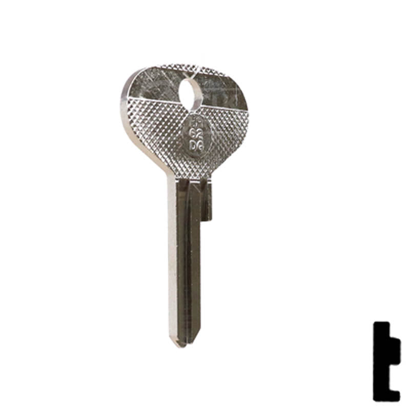 Uncut Key Blank | Ford International | HR62DG Automotive Key Ilco