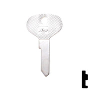 Uncut Key Blank | Ford International | HR62DG Automotive Key Ilco