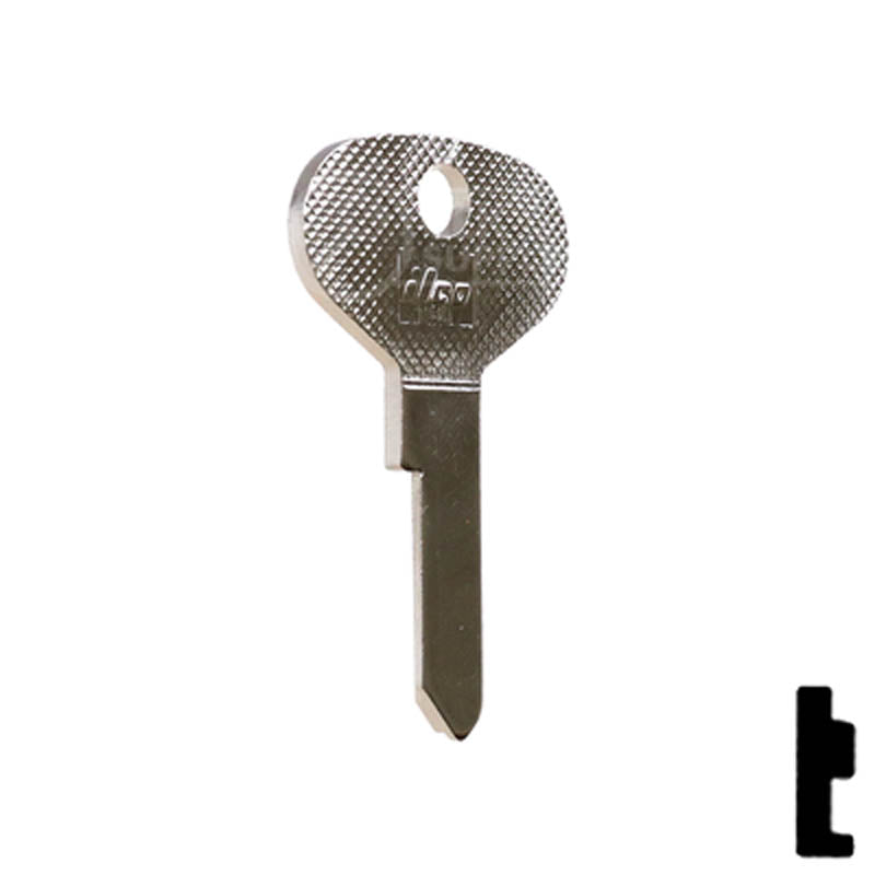 Uncut Key Blank | Ford International | HR62DG Automotive Key Ilco