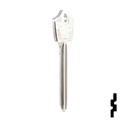 Uncut Key Blank | Ford | X207, H63 Automotive Key Ilco