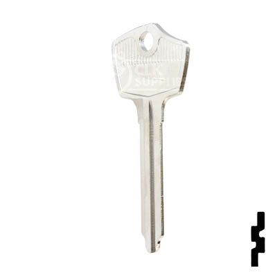 Uncut Key Blank | Ford | X207, H63 Automotive Key Ilco