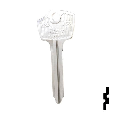 Uncut Key Blank | Ford | X207, H63 Automotive Key Ilco