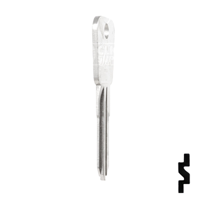 Uncut Key Blank | Ford | X22, YS2 Automotive Key Ilco