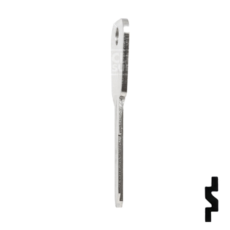 Uncut Key Blank | Ford | X22, YS2 Automotive Key Ilco