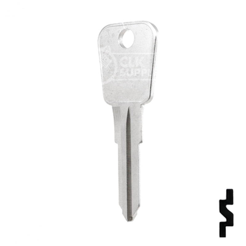 Uncut Key Blank | Ford | X22, YS2 Automotive Key Ilco