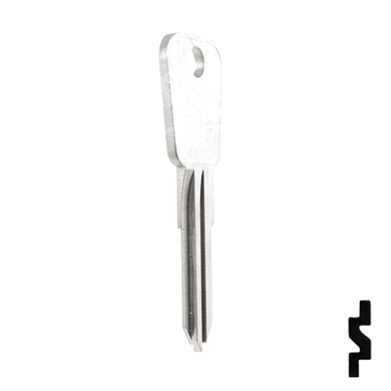 Uncut Key Blank | Ford | X22, YS2 Automotive Key Ilco