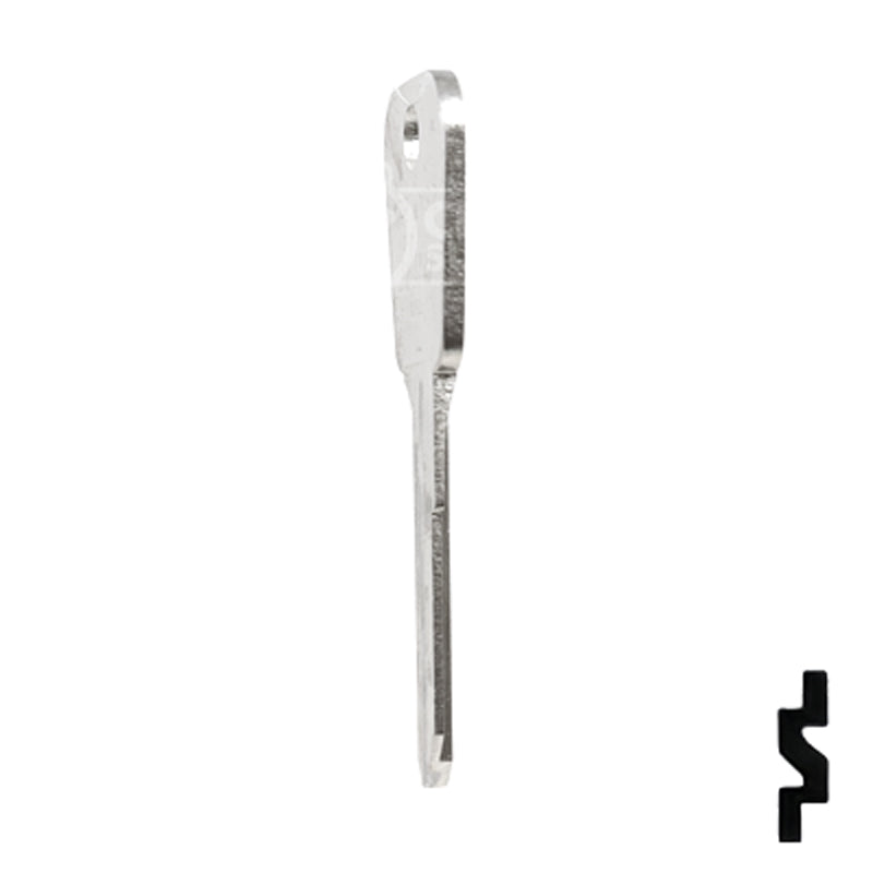 Uncut Key Blank | Ford | X22, YS2 Automotive Key Ilco