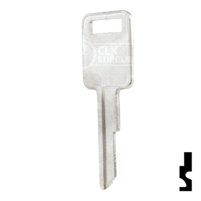 Uncut Key Blank | Freightliner | 1584 Automotive Key Ilco