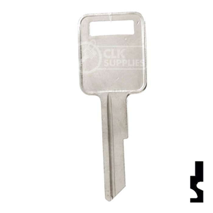 Uncut Key Blank | Freightliner | 1584 Automotive Key Ilco