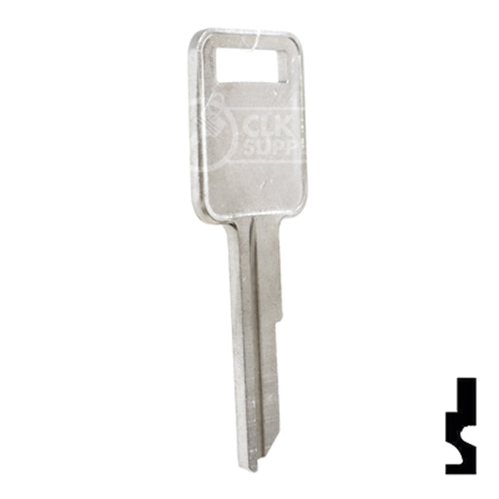 Uncut Key Blank | Freightliner | 1584 Automotive Key Ilco