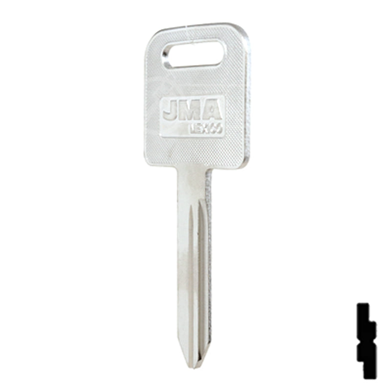 Uncut Key Blank | Freightliner | FRE-1, 1588 Automotive Key JMA USA