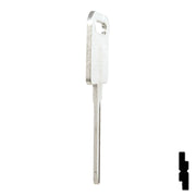 Uncut Key Blank | Freightliner | FRE-1, 1588 Automotive Key JMA USA