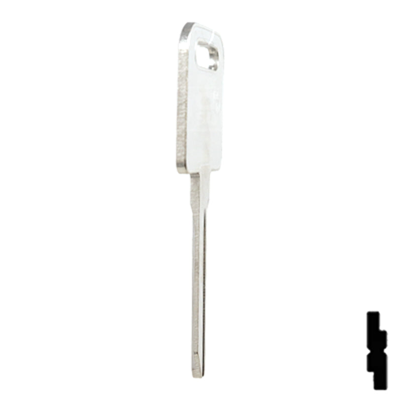 Uncut Key Blank | Freightliner | FRE-1, 1588 Automotive Key JMA USA