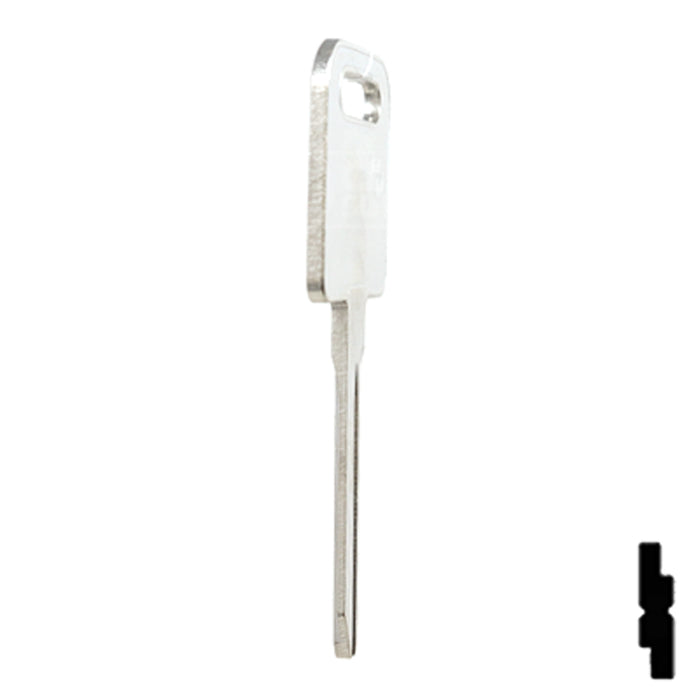 Uncut Key Blank | Freightliner | FRE-1, 1588 Automotive Key JMA USA
