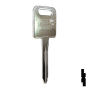 Uncut Key Blank | Freightliner | FRE-1, 1588 Automotive Key JMA USA