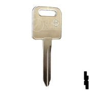 Uncut Key Blank | Freightliner | FRE-1, 1588 Automotive Key JMA USA
