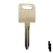 Uncut Key Blank | Freightliner | FRE-1, 1588 Automotive Key JMA USA