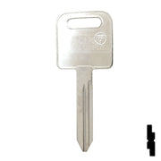 Uncut Key Blank | Freightliner | FRE-1, 1588 Automotive Key JMA USA