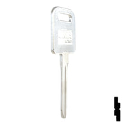 Uncut Key Blank | Freightliner | FRE-1, 1588 Automotive Key JMA USA