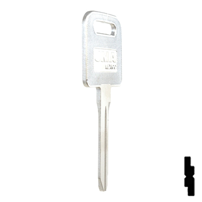 Uncut Key Blank | Freightliner | FRE-1, 1588 Automotive Key JMA USA