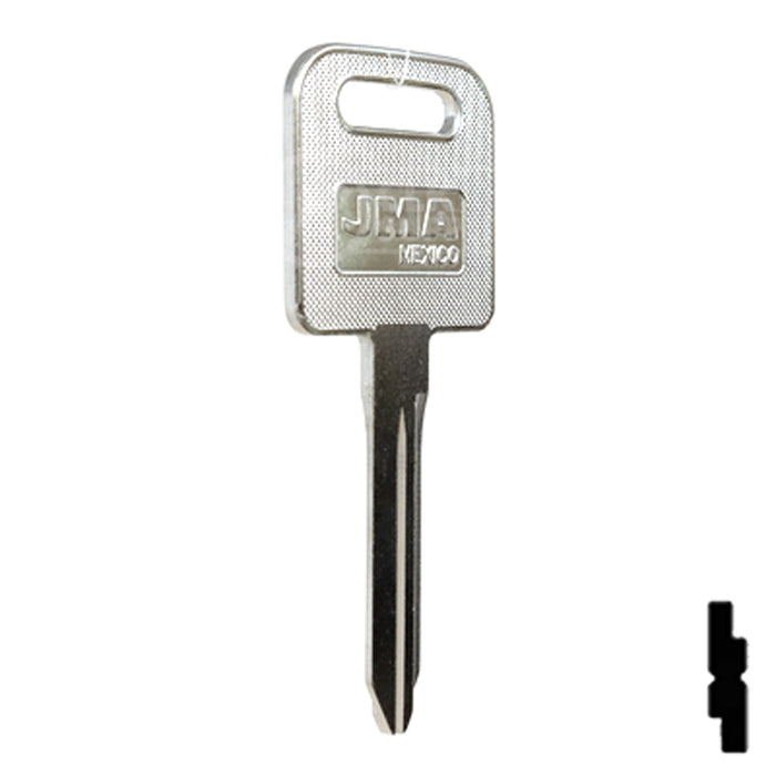 Uncut Key Blank | Freightliner | FRE-1, 1588 Automotive Key JMA USA