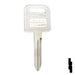 Uncut Key Blank | Freightliner | FRE-1, 1588 Automotive Key JMA USA