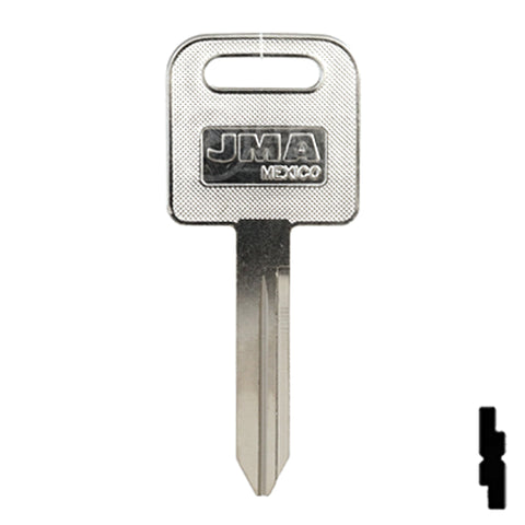 Uncut Key Blank | Freightliner | FRE-1, 1588