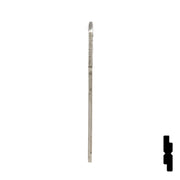 Uncut Key Blank | General Motors | GM-51S replaces B85, B86, B89, B92 Automotive Key JMA USA