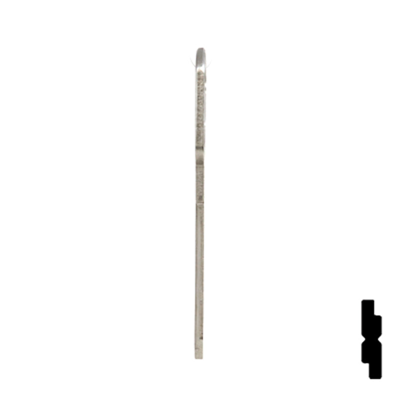 Uncut Key Blank | General Motors | GM-51S replaces B85, B86, B89, B92 Automotive Key JMA USA