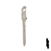Uncut Key Blank | General Motors | GM-51S replaces B85, B86, B89, B92 Automotive Key JMA USA